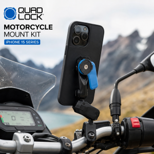 Quad Lock Motorcycle Mount Kit for iPhone 15 Series