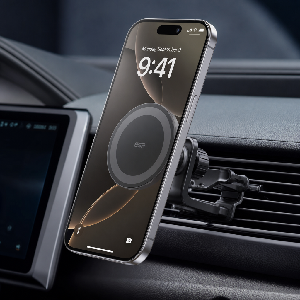 ESR HaloLock 360 MagSafe Car Mount Vent Clip