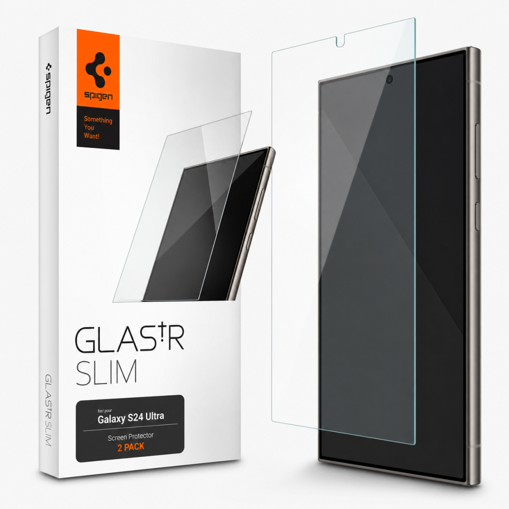 Spigen GLAS.tR Slim Screen Protector for Samsung Galaxy S24 Ultra