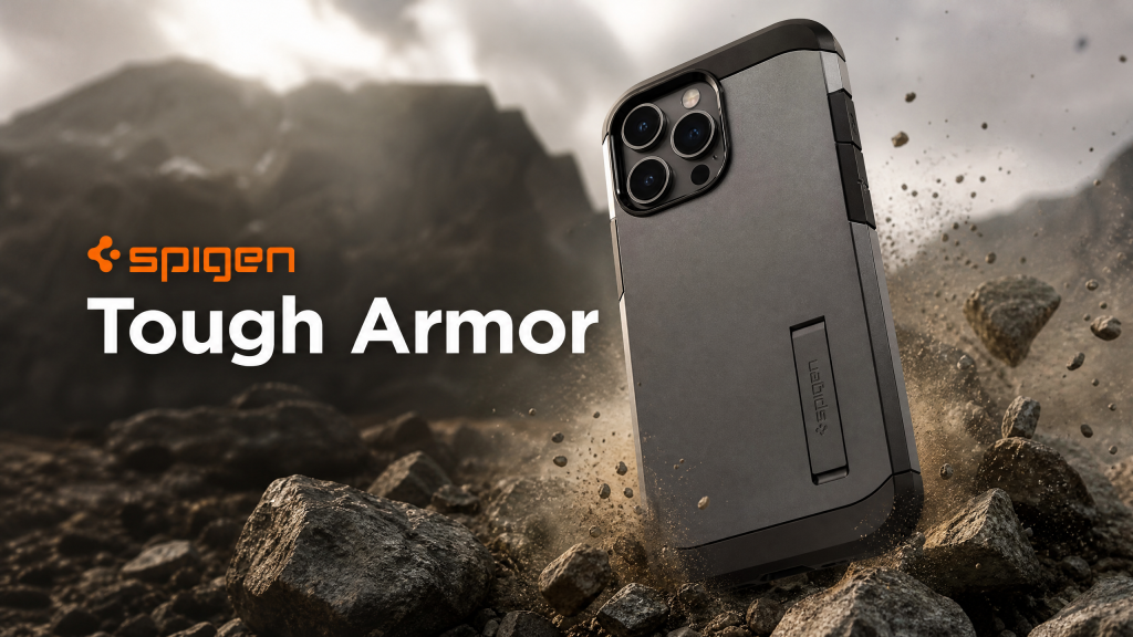 Spigen Tough Armor Case for iPhone 16 Pro