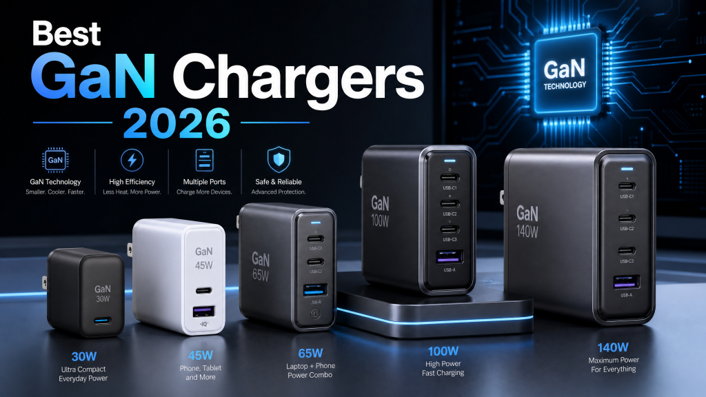 best GaN chargers of 2026