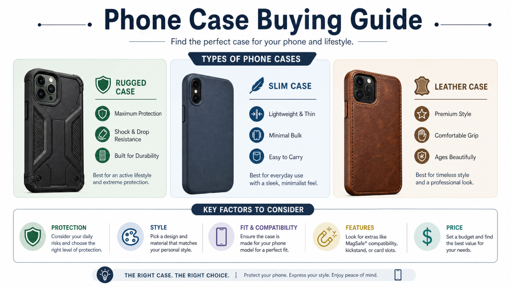 phone case buying guide 2026